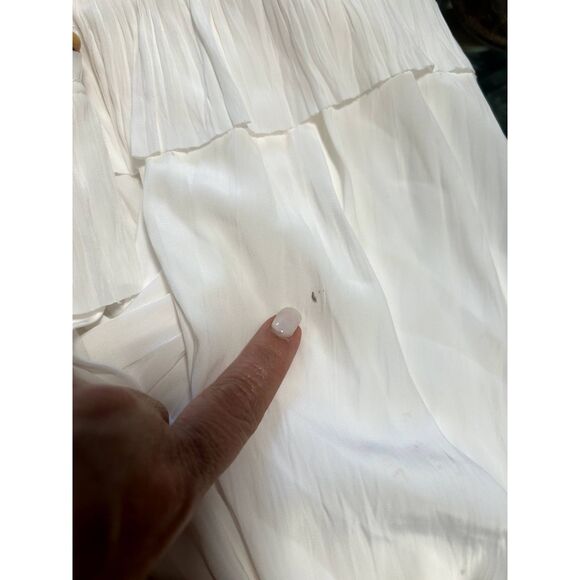 Ramy Brook  Raleigh Tiered Dress in Ivory Color Size S - Picture 13 of 13